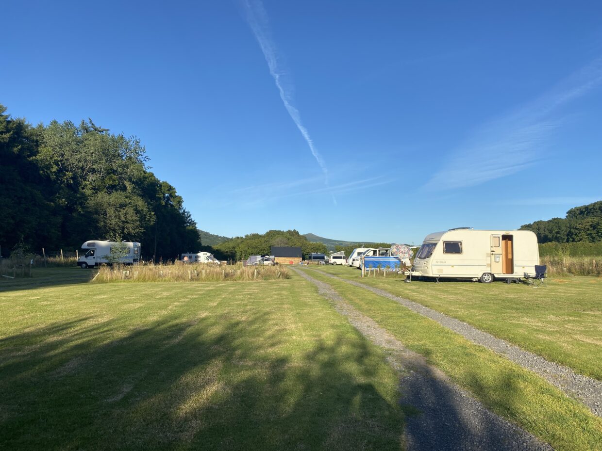 sunny caravan park brecon beacons