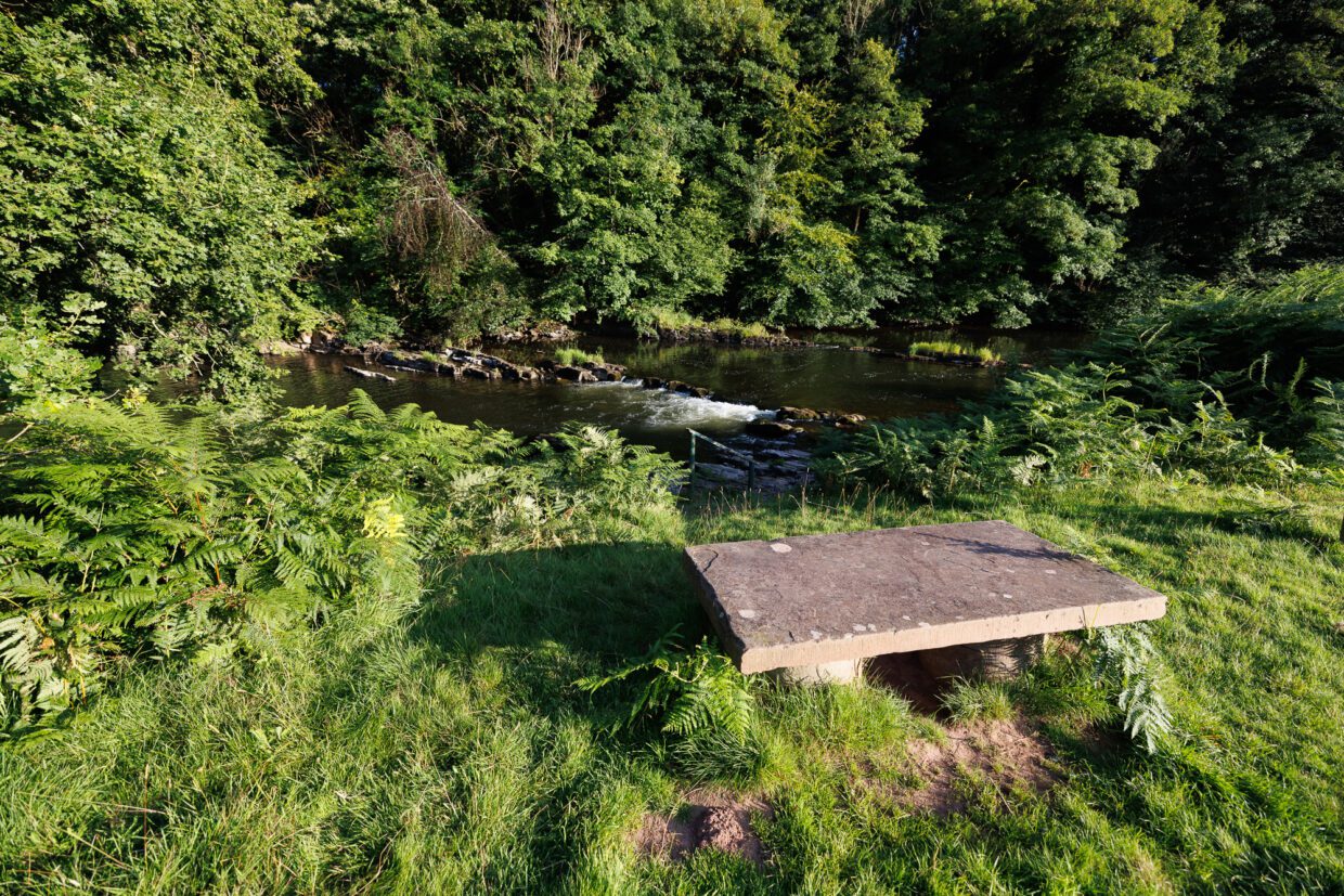 seat on the river