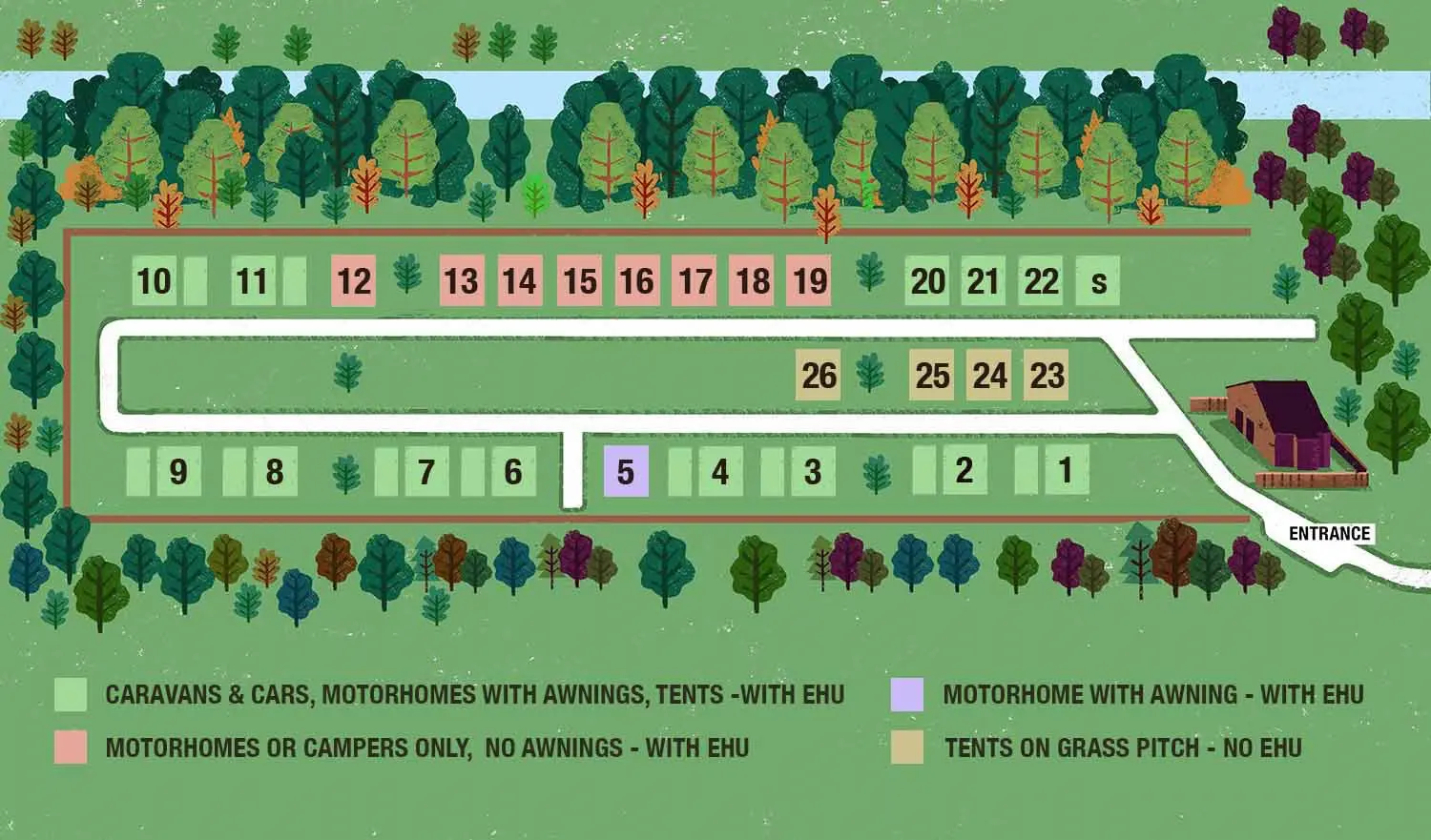 Caravan Park Map 2026